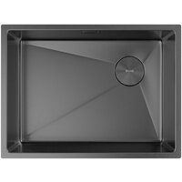 Кухонная мойка ZorG Zerox 59 U / IF Side SF PVD Gunblack - Превью изображения №3 — Интернет-магазин samo.by