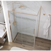 Душевой уголок Grossman Galaxy 120x90x195 120.K33.01.1290.32.00 (золото сатин/прозрачное стекло) - Превью изображения №18 — Интернет-магазин samo.by