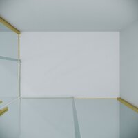 Душевой уголок Grossman Galaxy 120x70x195 300.K33.01.1270.32.00 (золото сатин/прозрачное стекло) - Превью изображения №5 — Интернет-магазин samo.by