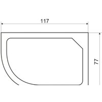 Душевая кабина Niagara NG-1903-01R 120x80 (правая) - Превью изображения №4 — Интернет-магазин samo.by