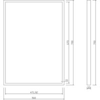  Roxen Зеркало Sigma 510210-50B 50x70 - Превью изображения №11 — Интернет-магазин samo.by