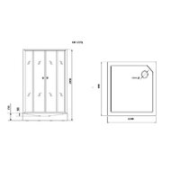 Душевая кабина Grossman GR172QR 120x80 - Превью изображения №3 — Интернет-магазин samo.by