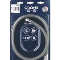Душевой шланг Grohe Relexaflex 28151001 (хром) - Превью изображения №2 — Интернет-магазин samo.by
