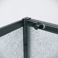 Душевой уголок Grossman Style 120x80x195 120.K33.05.1280.21.02 (черный матовый/стекло шиншилла) - Превью изображения №6 — Интернет-магазин samo.by