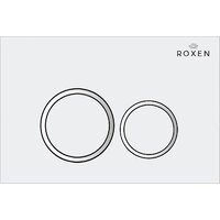 Унитаз подвесной Roxen Royal Matt в комплекте с инсталляцией StounFix Dual Fresh 6 в 1 968230 (кнопка: белый) - Превью изображения №3 — Интернет-магазин samo.by