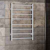 Полотенцесушитель Roxen Caspia BK-109W-8T 11070-5385W (белый) - Превью изображения №3 — Интернет-магазин samo.by