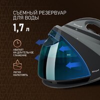 Утюг Weissgauff WSS 301 DPB Turbo Steam Pro - Превью изображения №13 — Интернет-магазин samo.by