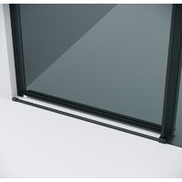 Душевая дверь Grossman Classic 110x195 100.K33.04.110.21.10 (черный матовый/стекло тонированное) - Превью изображения №6 — Интернет-магазин samo.by