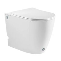 Унитаз приставной Roxen Vario 620260-01 с импульсным смывом - Превью изображения №2 — Интернет-магазин samo.by