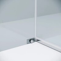 Душевая стенка Grossman Pragma 90x195 200.K33.03.90.10.00 (хром,стекло прозрачное) - Превью изображения №4 — Интернет-магазин samo.by