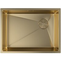 Кухонная мойка ZorG Zerox 59 U / IF Side SF PVD Gold - Превью изображения №3 — Интернет-магазин samo.by