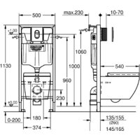 Унитаз подвесной Grohe Solido 5 in 1 39536000 - Превью изображения №2 — Интернет-магазин samo.by