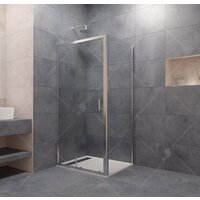 Душевой уголок RGW PA-74 410874120-11 120x100 (хром/прозрачное стекло) - Превью изображения №1 — Интернет-магазин samo.by