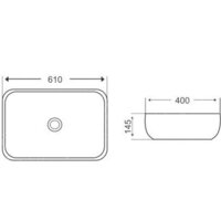 Умывальник WeltWasser Elbach 2143P MB - Превью изображения №2 — Интернет-магазин samo.by
