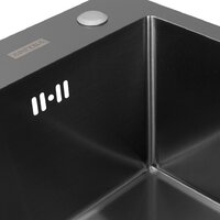 Кухонная мойка ARFEKA ECO AR мойка 450*500, коландер F, дозатор BLACK - Превью изображения №6 — Интернет-магазин samo.by