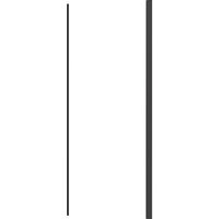 Grossman Pragma 90x195 200.K33.03.90.21.00 (черный матовый,стекло прозрачное)