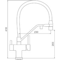 Смеситель Gappo G4395-66 - Превью изображения №17 — Интернет-магазин samo.by