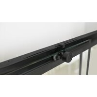 Душевой уголок RGW LE-41B (LE-12B + Z-050-2B) 34124185-014 150x80 (черный/прозрачное стекло) - Превью изображения №3 — Интернет-магазин samo.by