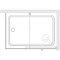 Стеклянная шторка для ванны RGW SC-050B 700 351105007-14 - Превью изображения №4 — Интернет-магазин samo.by