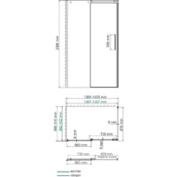 Душевой уголок Wasserkraft Dinkel 58R36 - Превью изображения №4 — Интернет-магазин samo.by
