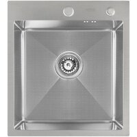 Кухонная мойка ARFEKA ECO AR мойка 450*500, коландер F, дозатор SATIN DECOR - Превью изображения №4 — Интернет-магазин samo.by