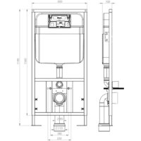 Инсталляция для унитаза SantiLine SL-03 - Превью изображения №2 — Интернет-магазин samo.by