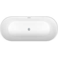 Ванна Wellsee Shell 140x70 28170101R (отдельностоящая ванна белый глянец, экран, ножки, сифон-автомат хром) - Превью изображения №4 — Интернет-магазин samo.by