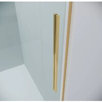 Душевой уголок Grossman Galaxy 130x70x195 120.K33.01.1370.32.00 (золото сатин/прозрачное стекло) - Превью изображения №2 — Интернет-магазин samo.by