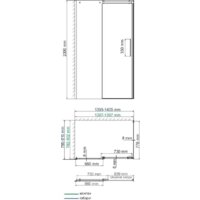 Душевой уголок Wasserkraft Dinkel 58R35 - Превью изображения №4 — Интернет-магазин samo.by