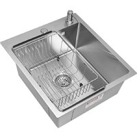 Кухонная мойка ARFEKA ECO AR мойка 450*500, коландер F, дозатор SATIN - Превью изображения №3 — Интернет-магазин samo.by