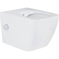 Унитаз подвесной Roxen Cube Tornado Bidet в комплекте с инсталляцией StounFix Dual Fresh 6 в 1 868531 (кнопка: белый глянцевая) - Превью изображения №7 — Интернет-магазин samo.by
