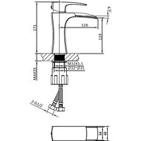 Смеситель Altrobagno Cascata 0111 BiCr - Превью изображения №9 — Интернет-магазин samo.by