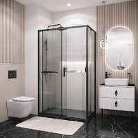 Душевой уголок Grossman Style 130x80x195 120.K33.05.1380.21.02 (черный матовый/стекло шиншилла) - Превью изображения №9 — Интернет-магазин samo.by