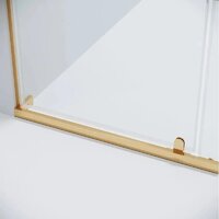 Душевая стенка Grossman Pragma 90x195 200.K33.03.90.32.00 (золото сатин,стекло прозрачное) - Превью изображения №9 — Интернет-магазин samo.by