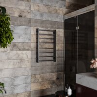 Полотенцесушитель Roxen Square BK-109SW-8T 11050-5385B (черный) - Превью изображения №5 — Интернет-магазин samo.by