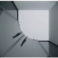 Душевой уголок Grossman Cosmo 100x100x195 301.K33.02.1010.21.10 (черный матовый/тонированное стекло) - Превью изображения №6 — Интернет-магазин samo.by