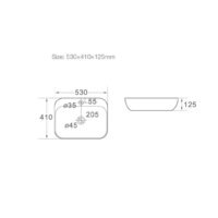 Умывальник SantiLine SL-1024 - Превью изображения №2 — Интернет-магазин samo.by