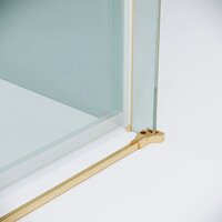 Душевой уголок Grossman Classic 140x80x195 120.K33.04.1480.32.00 (золото сатин/стекло прозрачное) - Превью изображения №5 — Интернет-магазин samo.by