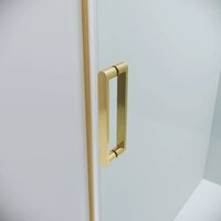 Душевой уголок Grossman Classic 140x80x195 120.K33.04.1480.32.00 (золото сатин/стекло прозрачное) - Превью изображения №2 — Интернет-магазин samo.by