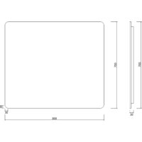  Roxen Зеркало Simon 510205-80GM 80x70 - Превью изображения №12 — Интернет-магазин samo.by