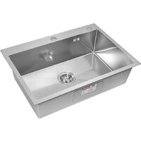 Кухонная мойка ARFEKA ECO AR 700*500 SATIN DECOR - Превью изображения №3 — Интернет-магазин samo.by