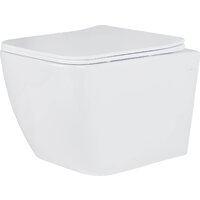Унитаз подвесной Roxen Cube Tornado Bidet в комплекте с инсталляцией StounFix Dual Fresh 6 в 1 868496 (кнопка: черный матовая) - Превью изображения №8 — Интернет-магазин samo.by