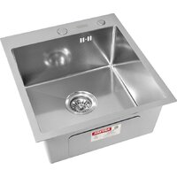 Кухонная мойка ARFEKA ECO AR 450*500 SATIN DECOR - Превью изображения №2 — Интернет-магазин samo.by