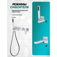 Смеситель Grocenberg GB5060 (хром) - Превью изображения №5 — Интернет-магазин samo.by