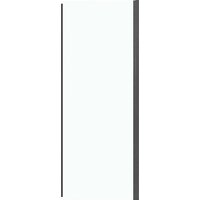 Grossman Pragma 90x195 200.K33.03.90.42.00 (графит сатин,стекло прозрачное)