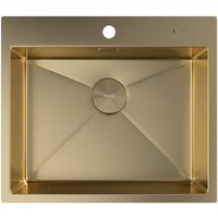 Кухонная мойка ZorG Zerox 59 IF PVD Gold - Превью изображения №3 — Интернет-магазин samo.by