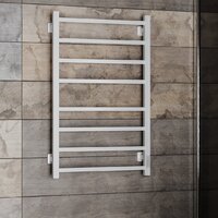 Полотенцесушитель Roxen Square BK-109SW-8T 11050-5385W (белый) - Превью изображения №3 — Интернет-магазин samo.by