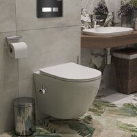 Унитаз подвесной Roxen Antares Bidet в комплекте с инсталляцией StounFix Dual Fresh 6 в 1 963184 (кнопка: черное стекло) - Превью изображения №13 — Интернет-магазин samo.by