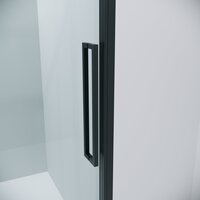 Душевой уголок Grossman Cosmo 120x80x195 120.K33.02.1280.21.00 (черный матовый/стекло прозрачное) - Превью изображения №2 — Интернет-магазин samo.by