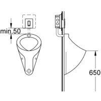 Панель смыва Grohe Skate Cosmopolitan 38784000 (хром) - Превью изображения №3 — Интернет-магазин samo.by